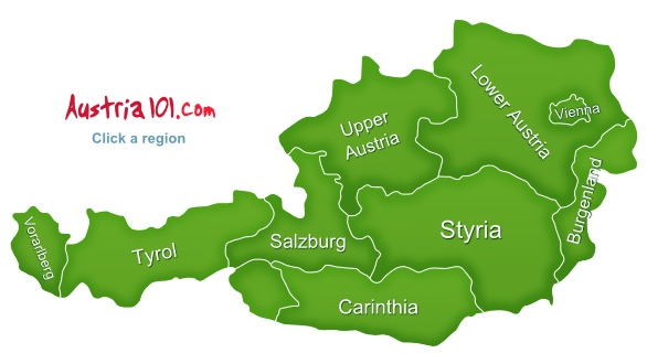 Austria-map