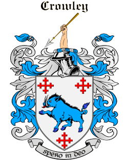 Crowley family crest