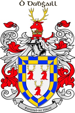 DOYLE family crest DOYLE family crest