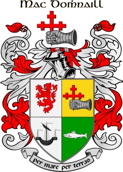 MCDONALD family crest MCDONALD family crest