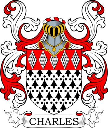 Charles family crest Charles family crest