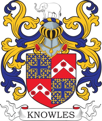 Knowles family crest