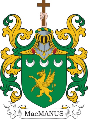 Macmanus family crest