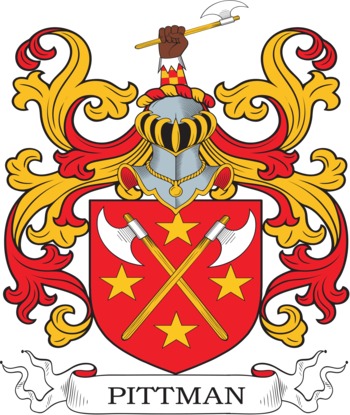 PITTMAN family crest