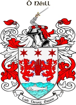 O'NEAL family crest O'NEAL family crest