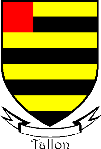 TALLON family crest TALLON family crest