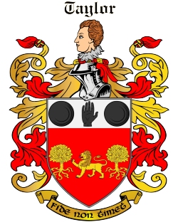 Tayleur family crest Tayleur family crest